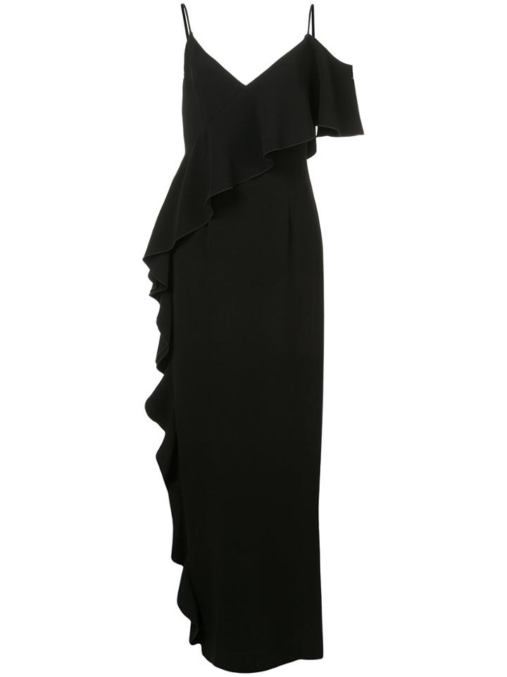 Rachel Zoe One Cold Shoulder Gown - Black