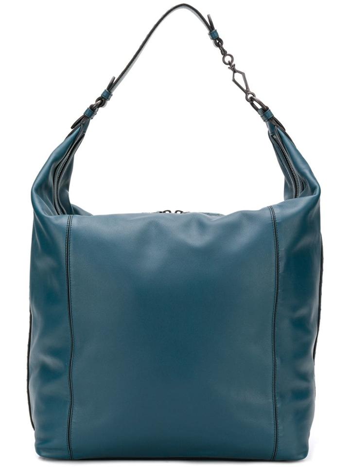 Bottega Veneta Milano Ny Tote Bag - Blue