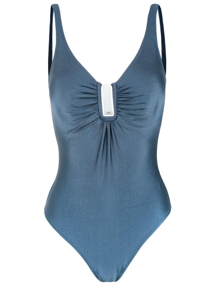 Lygia & Nanny Mirassol Trilobal Swimsuit - Blue