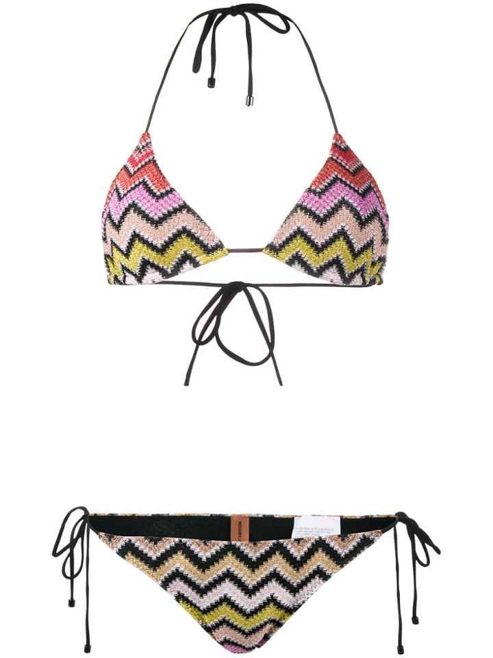Missoni Zigzag Woven Bikini Set - Multicolour