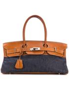Hermès Vintage Flat Birkin Bag - Blue