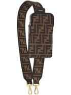 Fendi Strap You Ff Motif Shoulder Strap - Brown