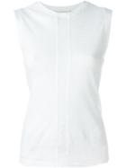 Diesel T-bloc Tank Top, Women's, Size: Xs, White, Linen/flax
