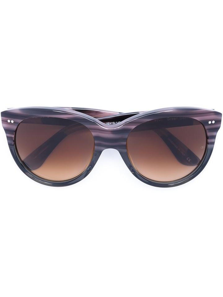 Oliver Goldsmith 'manhattan' Sunglasses, Women's, Green, Acetate