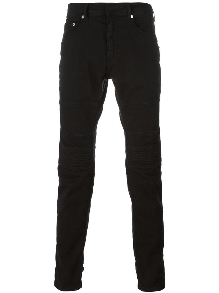 Neil Barrett Slim-fit Lightweight Jeans - Black