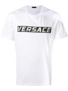 Versace White Jewel Logo T-shirt