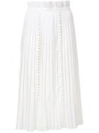 Taro Horiuchi Pleated Midi Skirt