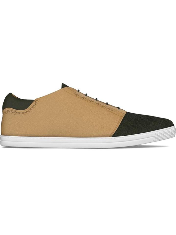 Myswear Dean 2 Sneakers, Men's, Size: 46, Nude/neutrals, Nappa Leather/suede/rubber