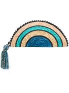 Rebecca Minkoff Straw Rainbow Clutch - Multicolour