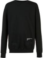 Off-white Auction House Oversize Sweatshirt, Men's, Size: Xl, Black, Acetate/cotton