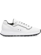 Prada Gabardine Fabric Sneakers - White