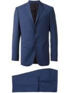 Z Zegna Formal Suit, Men's, Size: 54, Blue, Acetate/viscose/wool