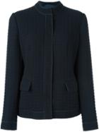 Armani Collezioni Textured Fitted Jacket