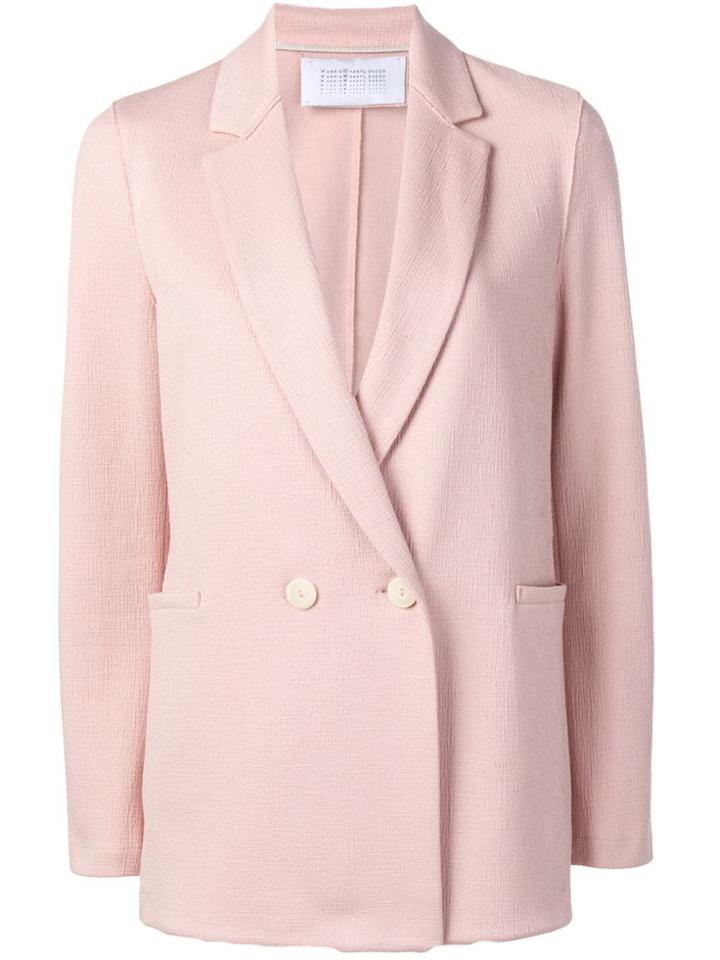 Harris Wharf London Double Breasted Blazer - Pink