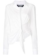 Jacquemus Asymmetric Shirt - White