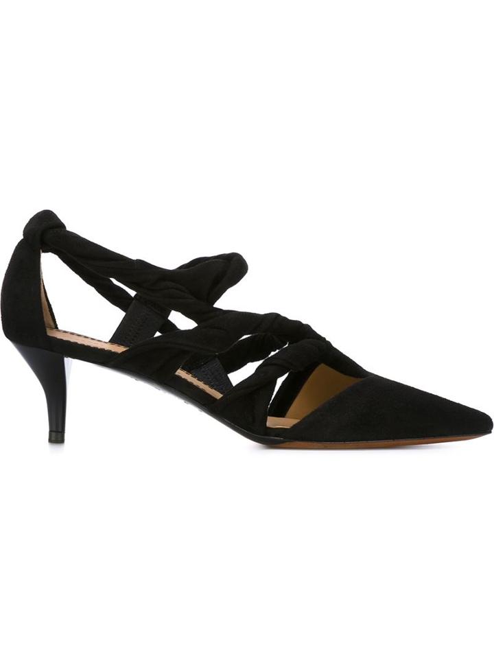 Proenza Schouler Twisted Strap Pumps