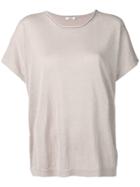 Peserico Short-sleeved Knit Top - Grey