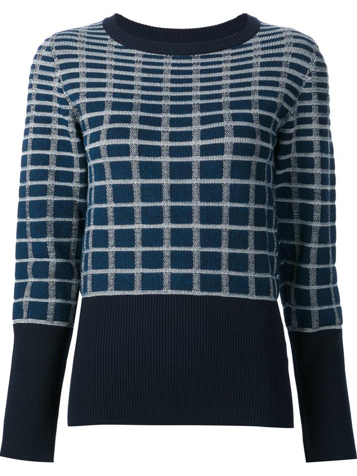 Creatures Of The Wind 'kojima' Pullover, Women's, Size: Medium, Blue, Virgin Wool