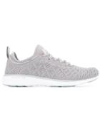 Apl Fly Knit Lace-up Sneakers - Grey