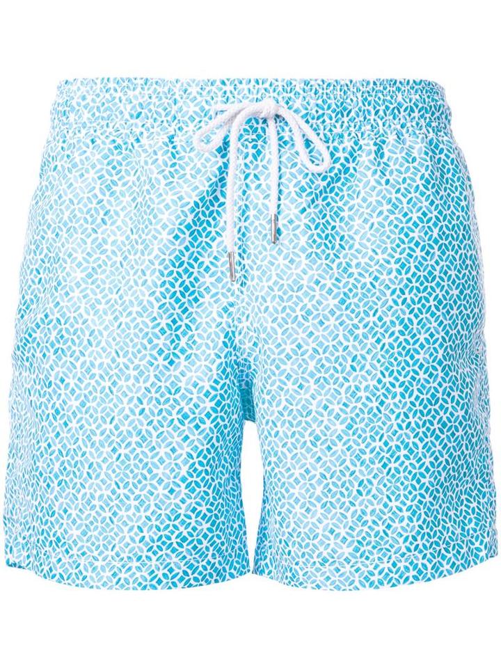 Venroy 'core Range' Printed Swim Shorts, Men's, Size: Large, Blue, Polyester