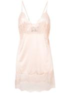 Erika Cavallini Lace Spaghetti Strap Top - Neutrals