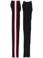 Calvin Klein 205w39nyc Side Stripe Fingerless Gloves - Black