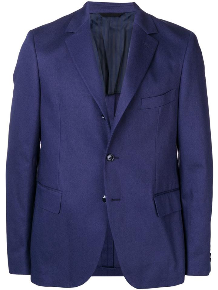 Mp Massimo Piombo Andy Blazer Jacket - Blue
