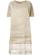 Uma Wang Panelled Dress - Metallic