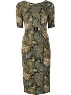 Suno Cut Out Detail Dress, Women's, Size: 0, Black, Silk/spandex/elastane
