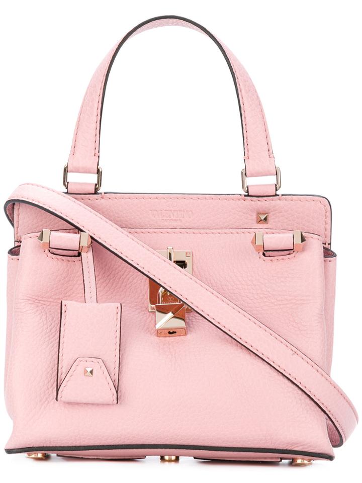 Valentino Valentino Garavani Hooky Tote - Pink & Purple
