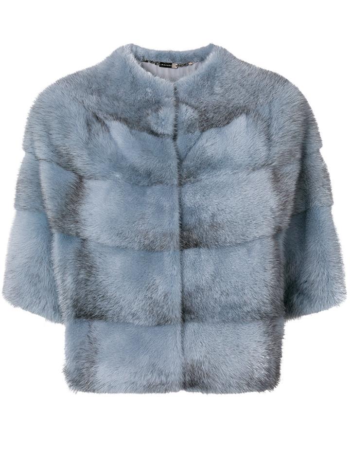 Manzoni 24 Cropped Jacket - Blue