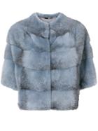 Manzoni 24 Cropped Jacket - Blue