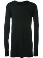 11 By Boris Bidjan Saberi Longsleeved T-shirt, Men's, Size: Xs, Black, Cotton