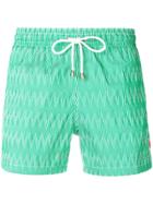 Missoni Pattern Swim Shorts - Green