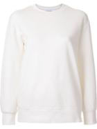 Cityshop Side Zip Detail Sweatshirt, Women's, Size: 36, White, Nylon/polyurethane/tencel