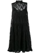 See By Chloé Lace Midi Dress - Black