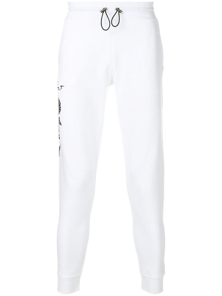 Longjourney Patterned Track Pants - Green