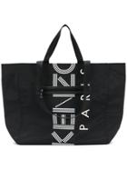 Kenzo Logo Tote Bag - Black