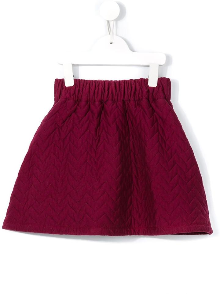 Wolf & Rita Quilted Skirt, Girl's, Size: 10 Yrs, Pink/purple
