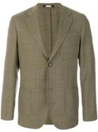 Massimo Alba Check Blazer - Green