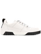 Diesel Classic Lace-up Sneakers - White