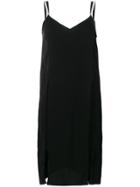 Nina Ricci Crystal-embellished Split-front Camisole - Black