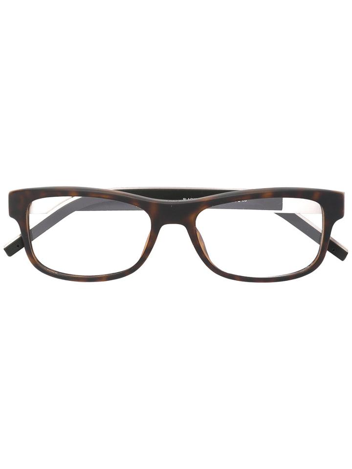 Dior Homme Black Tie Glasses, Brown, Acetate/metal