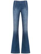 Martha Medeiros Flared Jeans - Blue