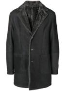 Desa 1972 Single Breasted Coat - Black