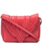 Elena Ghisellini Envelope Shoulder Bag - Red