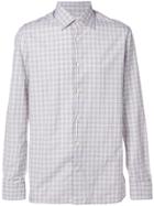 Kiton Checked Fitted Shirt - Nude & Neutrals