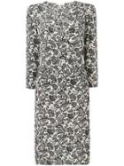 Vanessa Bruno Floral Print Dress - Neutrals