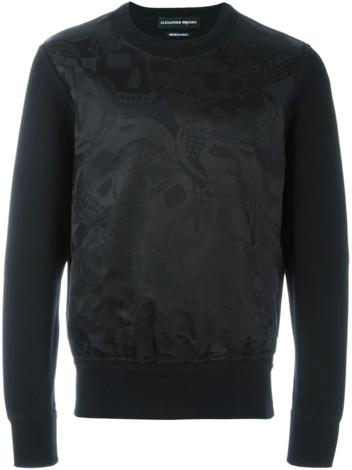 Alexander Mcqueen Skull Jacquard Sweatshirt
