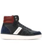 Moncler New Lyon Sneakers, Men's, Size: 41, Black, Leather/rubber